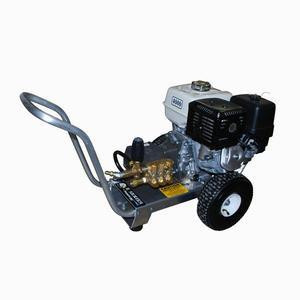 PressurePro 4.0g 4000psi Cold Direct AR Electric Start, portable high-pressure washer with a metal frame and large wheels for easy mobility.