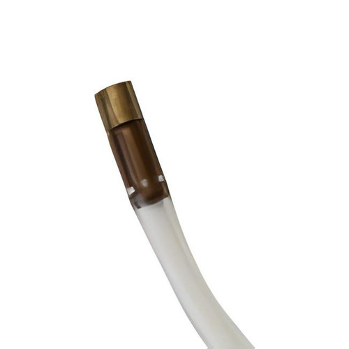 ProTool Chem Small Suction Strainer, close-up of the small suction strainer with a plastic tube and metal filter cap.