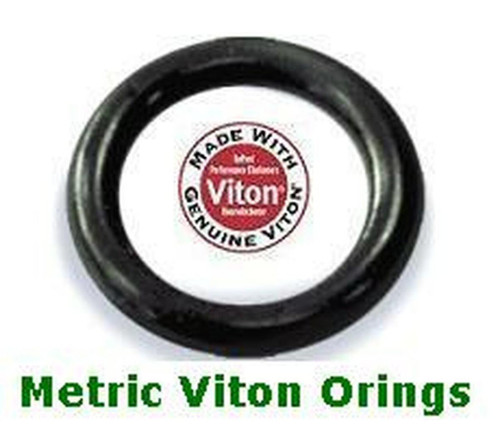 J.Racenstein O-Rings M2.4 x 9.3 Viton, metric black Viton O-Ring for sealing and plumbing applications.