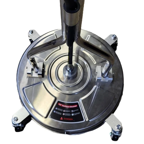 ProTool Surface Cleaner 18in Protool 4000psi, industrial-grade surface cleaning tool with stainless steel construction and adjustable handle for efficient pressure washing.