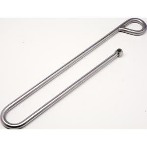 J.Racenstein Rappel Rack Frame only SS, stainless steel rappel rack frame for climbing and rescue applications.