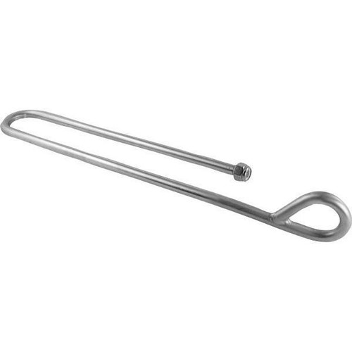 J.Racenstein Rappel Rack Frame with 90-degree eye, stainless steel rappel rack frame for climbing gear.