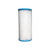 Pulex Sediment Filter for RO/DI Cart Eagle, cylindrical white water filter with blue end caps for high-quality water filtration.
