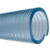 ProTool Hose 3/4in ID Suction Hose per ft, translucent blue flexible suction hose for industrial or gardening use.