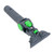 Pulex UniHandle Only Pulex, black and green professional window cleaning tool with adjustable handle and squeegee attachment.
