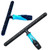 Moerman T-Bar Ergonomic, black and blue ergonomic squeegee with a long handle for efficient cleaning.