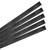 Pulex Rubber Replacement, set of five black rubber strips with the Pulex logo embossed on each piece.