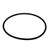 J.Racenstein ORing Small for Filter Housing, black rubber O-ring for sealing filter units.