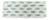 Pulex Spot Mop Green White for Cleano, close-up of the mop cleaning pad with green and white fabric and embedded green scrubby spots for effective stain removal.
