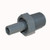 ProTool Stem Adapter 5/16 x 1/4, gray plastic tool adapter with threaded and smooth ends for connecting drill bits or accessories.