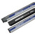 Sorbo Widebody Squeegee Channel, two squeegee channels in black and blue with ergonomic grips for window cleaning.