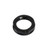 J.Racenstein Jam Nut 1/2in NPT Black Poly, black plastic threaded jam nut for pipe fittings.