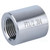 ProTool Union Stainless Steel 1/2in NPT, close-up image of a metallic pipe fitting with threaded interior for secure connections.