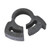 ProTool Clamp Plastic for 5/16in Hose, black plastic hose clamp with adjustable opening and gripping teeth