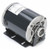 Leeson Pump Motor 1/2hp for Vane Pump, industrial electric motor with black and silver body.