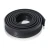 Wagtail Black Squeegee Rubber, coiled black rubber squeegee blade for window cleaning and glass maintenance.
