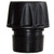ProTool Quick Cuff Connector 2in Hose Male Plug, black plastic quick connect fitting for air or fluid hoses.