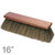 ProTool Brush Pure Bristle 616 F 16in, a hand-held cleaning brush with natural bristles and a wooden handle for scrubbing surfaces.