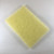 J.Racenstein Poly Pad - 5in x 7in - Scrubbing Pad Honeycomb Han Dee, yellow honeycomb textured cleaning scrubbing pad for kitchen and industrial use.