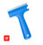 JBF Scraper Handy Angled 03 inch, blue plastic hand scraper with angled blade for easy scraping tasks.