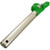 Unger Angle Elbow Adjustable Unger, close-up view of the adjustable ergonomic cleaning tool with a metal extension and green plastic elbow joint for easy maneuverability.
