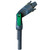 Unger nLite Angle Adapter 6in, black and green cleaning tool attachment for window cleaning.