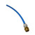 J.Racenstein EZ Pure System Outlet Fittings, flexible blue tubing with brass and plastic fittings.