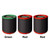 Unger HydroPower Ultra 3-Stage Resin, three bags of resin filters for water purification, with one green bag and two red bags.