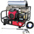 PressurePro 8.0g 3000psi Hot Skid 115v, industrial pressure washing equipment with a red Honda engine, control panel, and spray wand included.