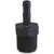 ProTool Hose Barb 1/2in M Thread x 3/8in, black hose barb fitting with a threaded male end and ribbed body for secure connection.