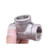 ProTool Tee 1/2 in FPT Stainless Steel, threaded pipe fitting for plumbing and industrial applications.