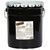 J.Racenstein Oil Flo- 41 5 Gallon Pail, black metal container with white lid and safety solvent cleaner label