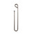 J.Racenstein Rappel Rack only 14in Bluewater, stainless steel rappel rack with curved hook design for climbing or safety applications.