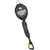 J.Racenstein Lanyard Retractable Poly Web 20ft Kong, a retractable dog leash with black casing and a yellow carabiner clip for secure attachment.