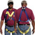 Gemtor #933 Front & Back D-Ring Harness Gemtor Universal, safety harness with front and back D-rings worn by two workers for fall protection.