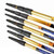 Ettore REA-C-H Aluminum Extension Poles, telescopic extendable poles with black and gold design for painting or cleaning tasks.