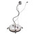 ProTool 24" Stainless Steel Surface Cleaner, professional-grade cleaning device with a circular stainless steel base and adjustable arms for cleaning large surfaces.
