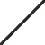 Marlow Gravitas 7/16" Rope 600ft, a black braided rope with a textured surface for heavy-duty industrial applications.