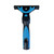 Moerman Excelerator 2.0 Wide Body Squeegee Handle, black and blue professional window cleaning tool handle.