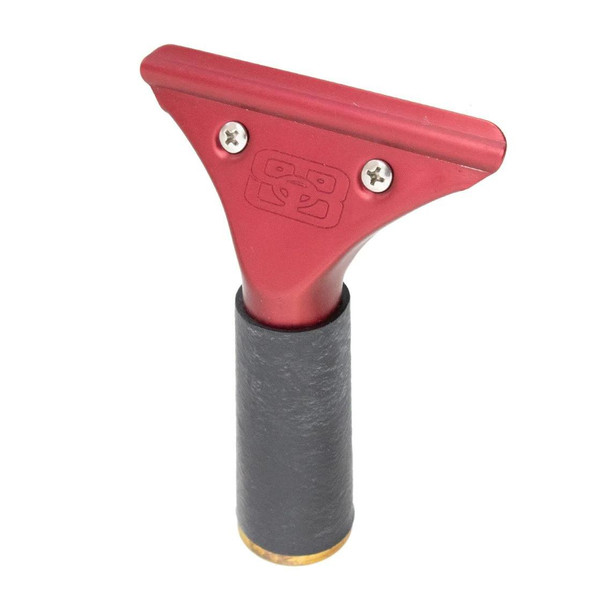 Sorbo Handle Aluminum Red Sorbo, red aluminum handle with black grip and metallic screws.