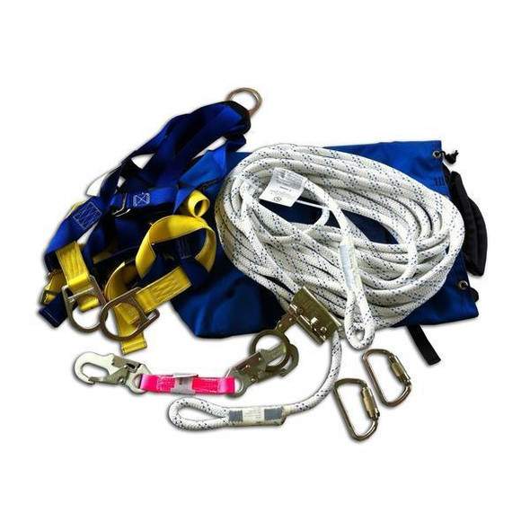 J.Racenstein Safety Kit for Softwash Roof Cleaning, safety harness and ropes kit for roof washing and cleaning safety
