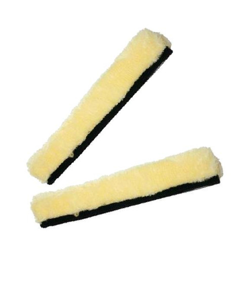 Sorbo Sleeve Yellow S-ARM, yellow cleaning sleeves with black backing for kitchen or household cleaning.