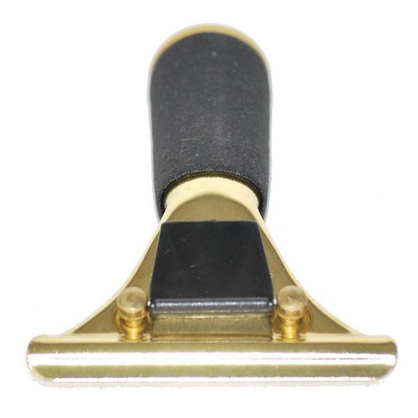 Ettore Handle Master with Rubber Grip, professional window cleaning tool with ergonomic handle and durable rubber grip for firm hold.