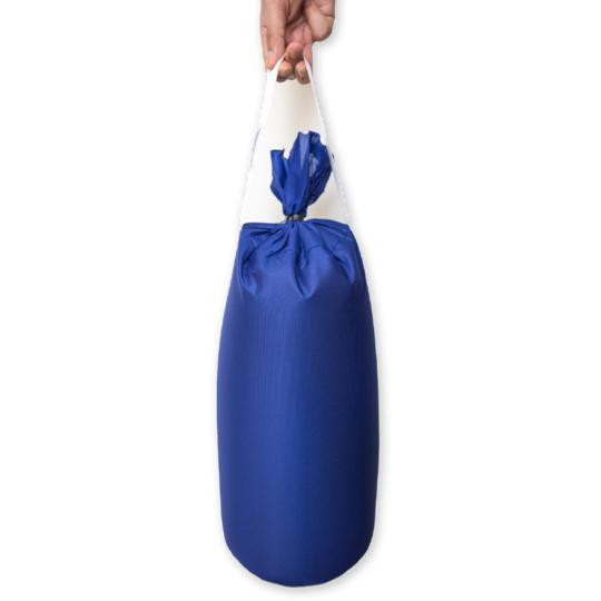Ettore DI Resin FastBag for EZ1Pro+ Ettore, a blue resin bag used for dental or prosthetic applications.