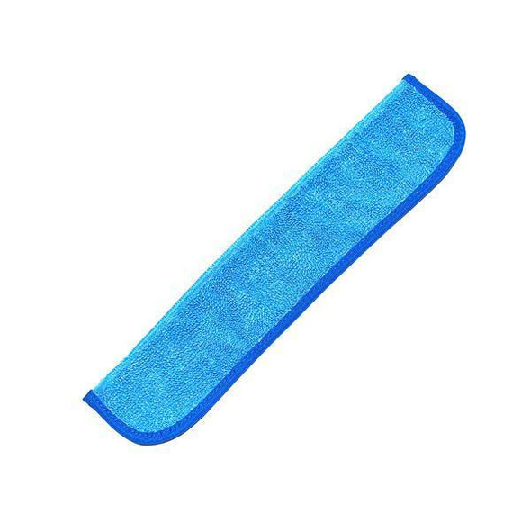 Wagtail Sleeve Wave Microfiber, Blue microfiber cleaning cloth with ergonomic design for efficient cleaning.