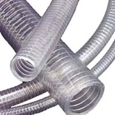 ProTool Hose 1/2in Suction Hose per ft PVC Hose w/ Wire Helix