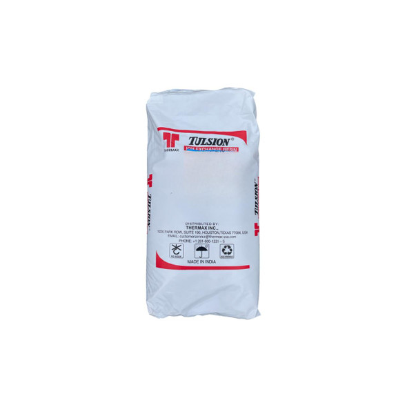 ProTool Resin DI Cubic Foot - New Virgin Resin, white plastic bag packaging with red and black branding, distribution details, and recycling symbols.