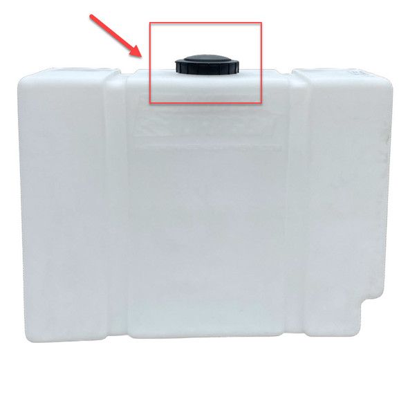 Cap for Water Dragon SlimLine 100Gal tnk