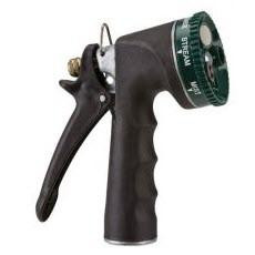 J.Racenstein Hose Spray Nozzle, close-up image showing the black spray nozzle with adjustable dial and ergonomic handle.