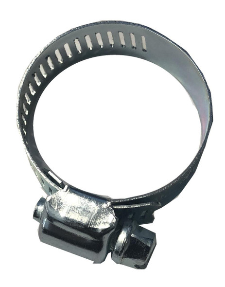 ProTool Clamp Steel 13/16in to 1-3/4in Hose Galv, metallic hose clamp with adjustable screw for securing hoses.